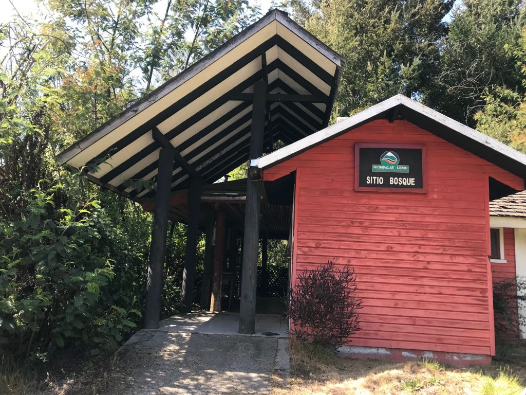 Bateria baño sitios bosque